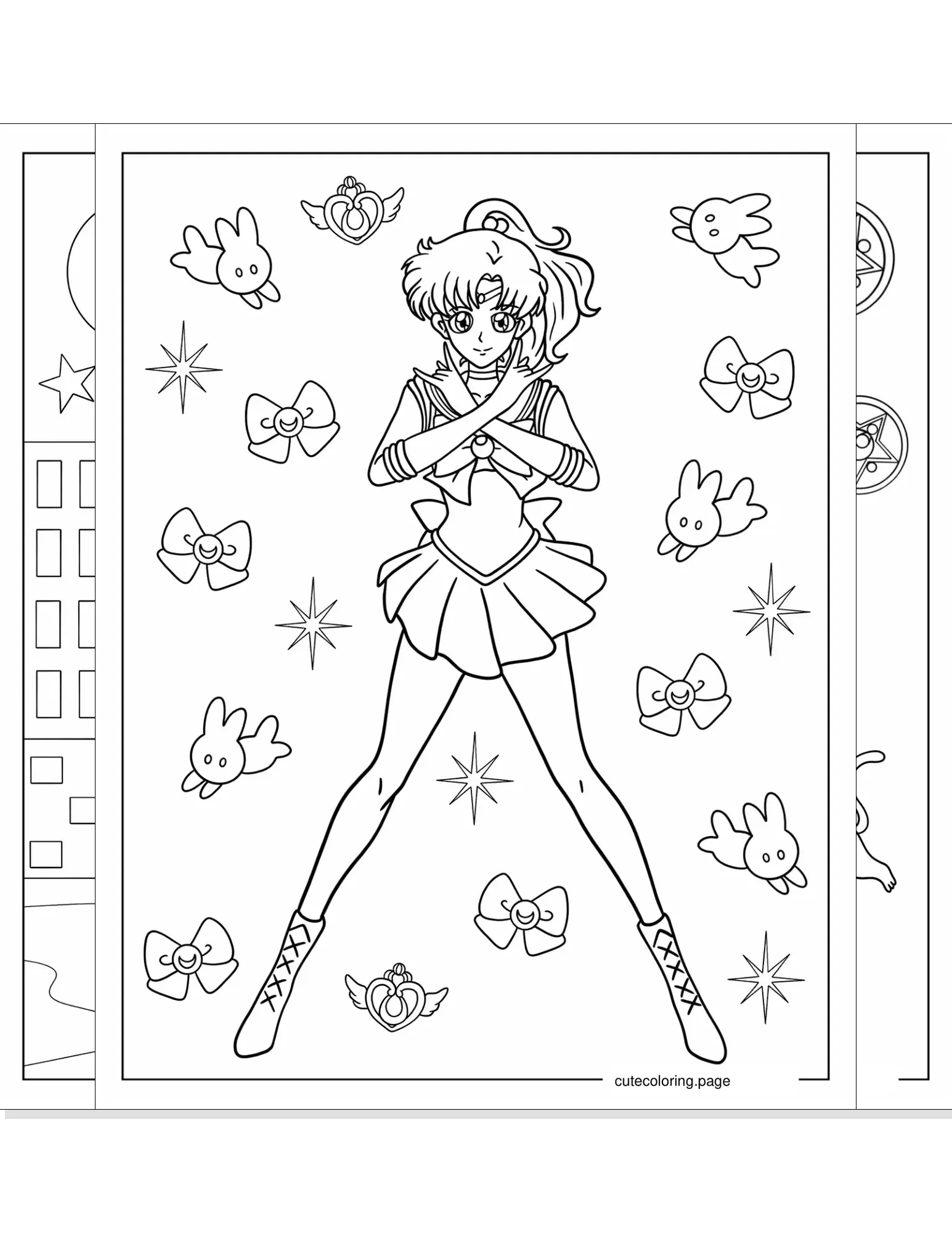 sailor moon coloring pages