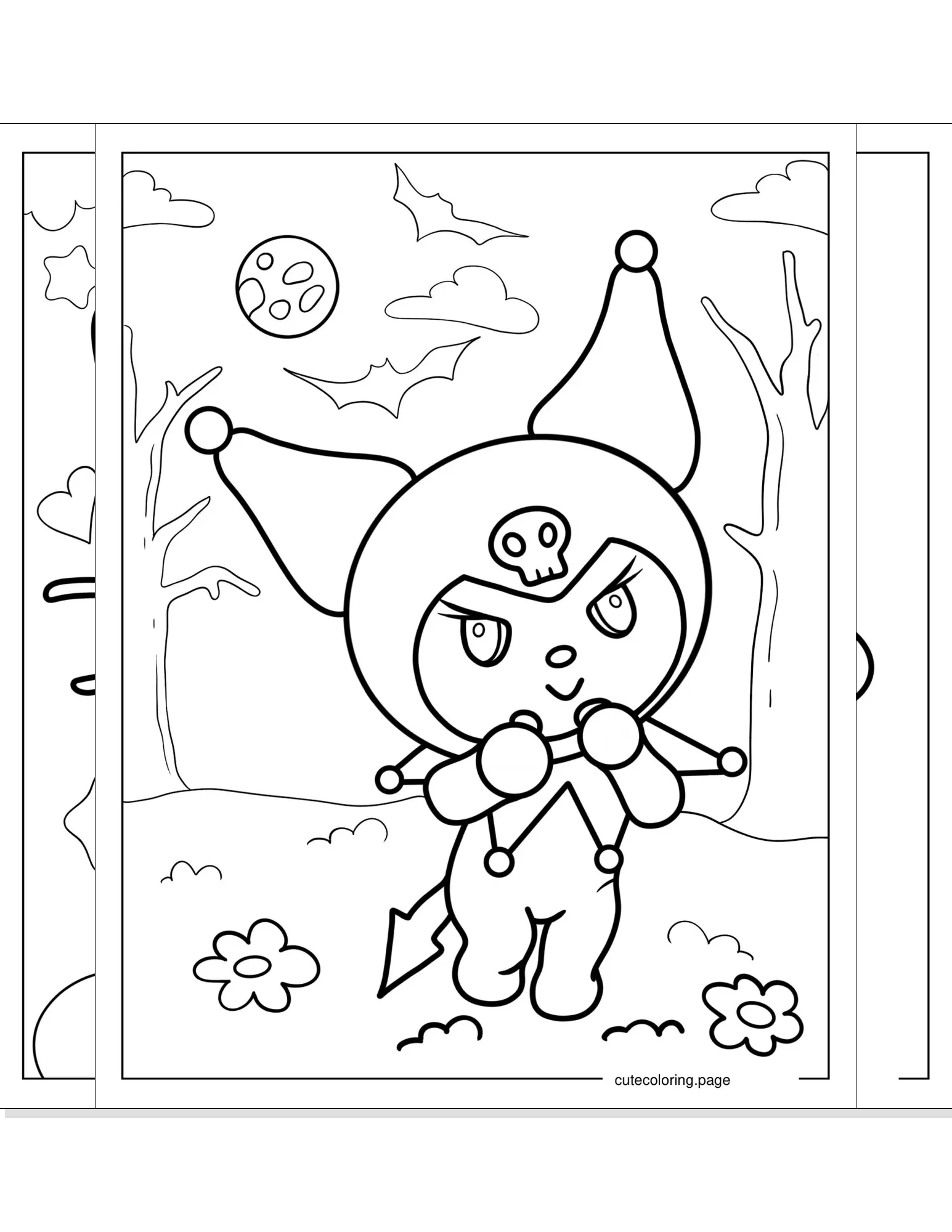 sanrio coloring pages