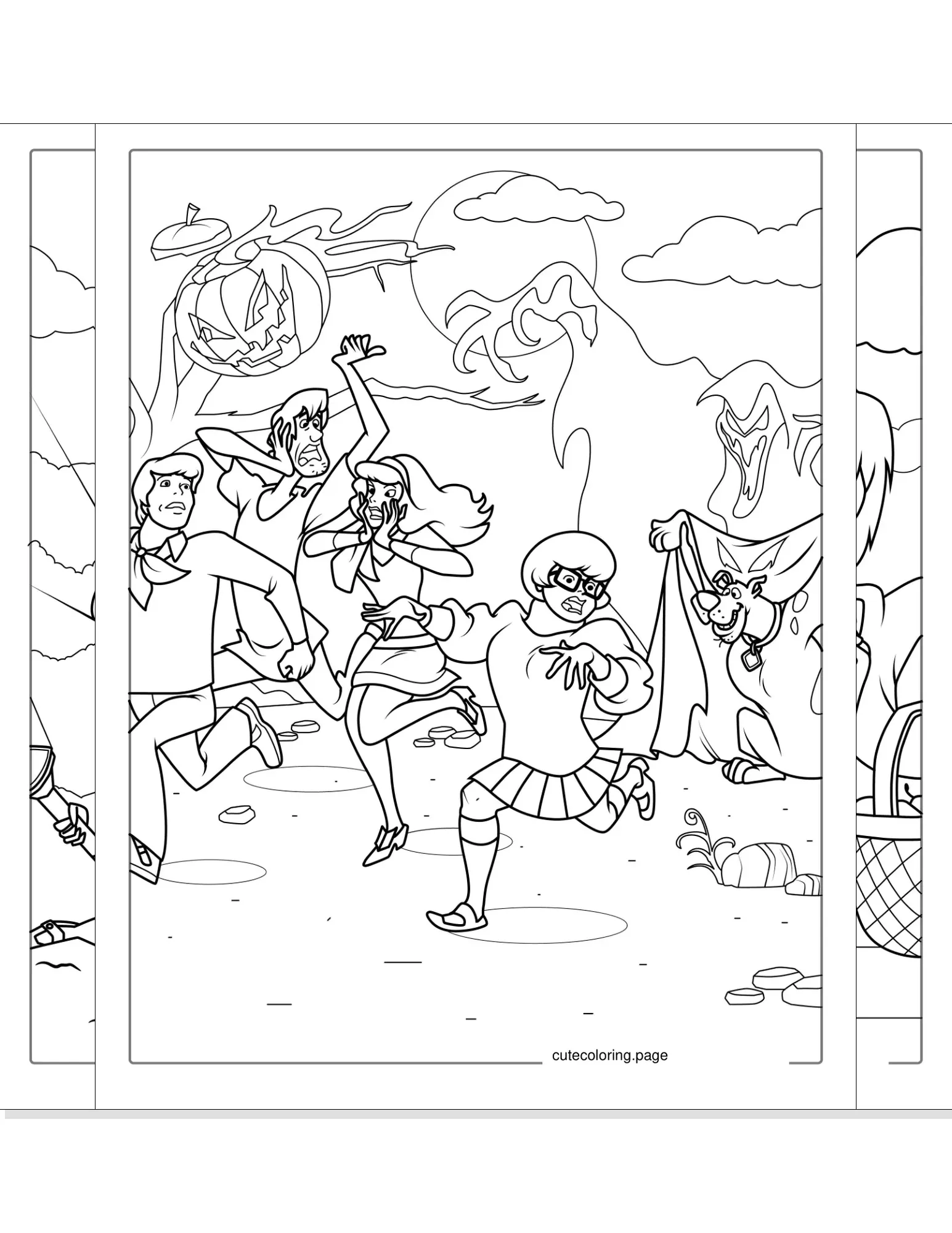 scooby doo coloring pages