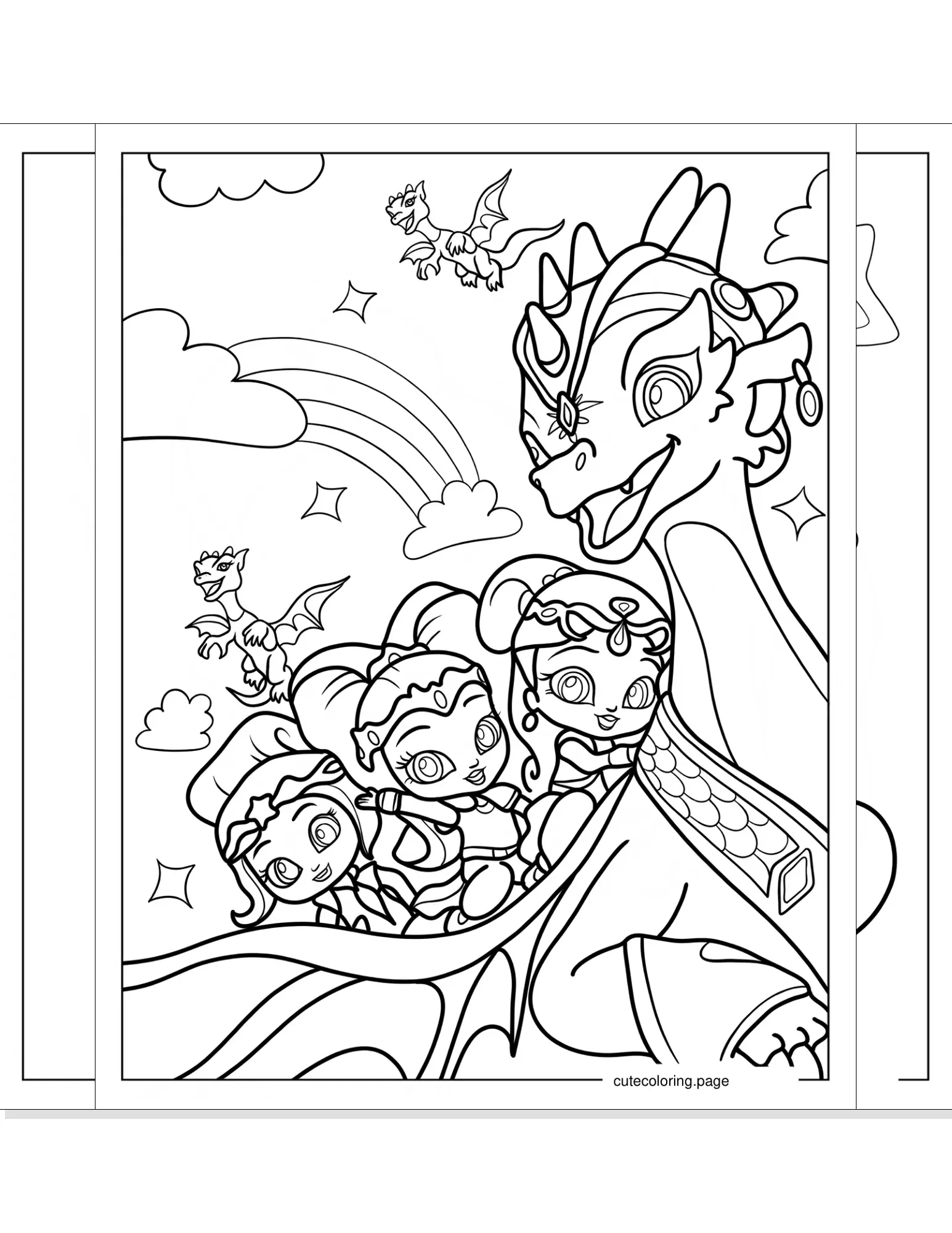 shimmer and shine coloring pages