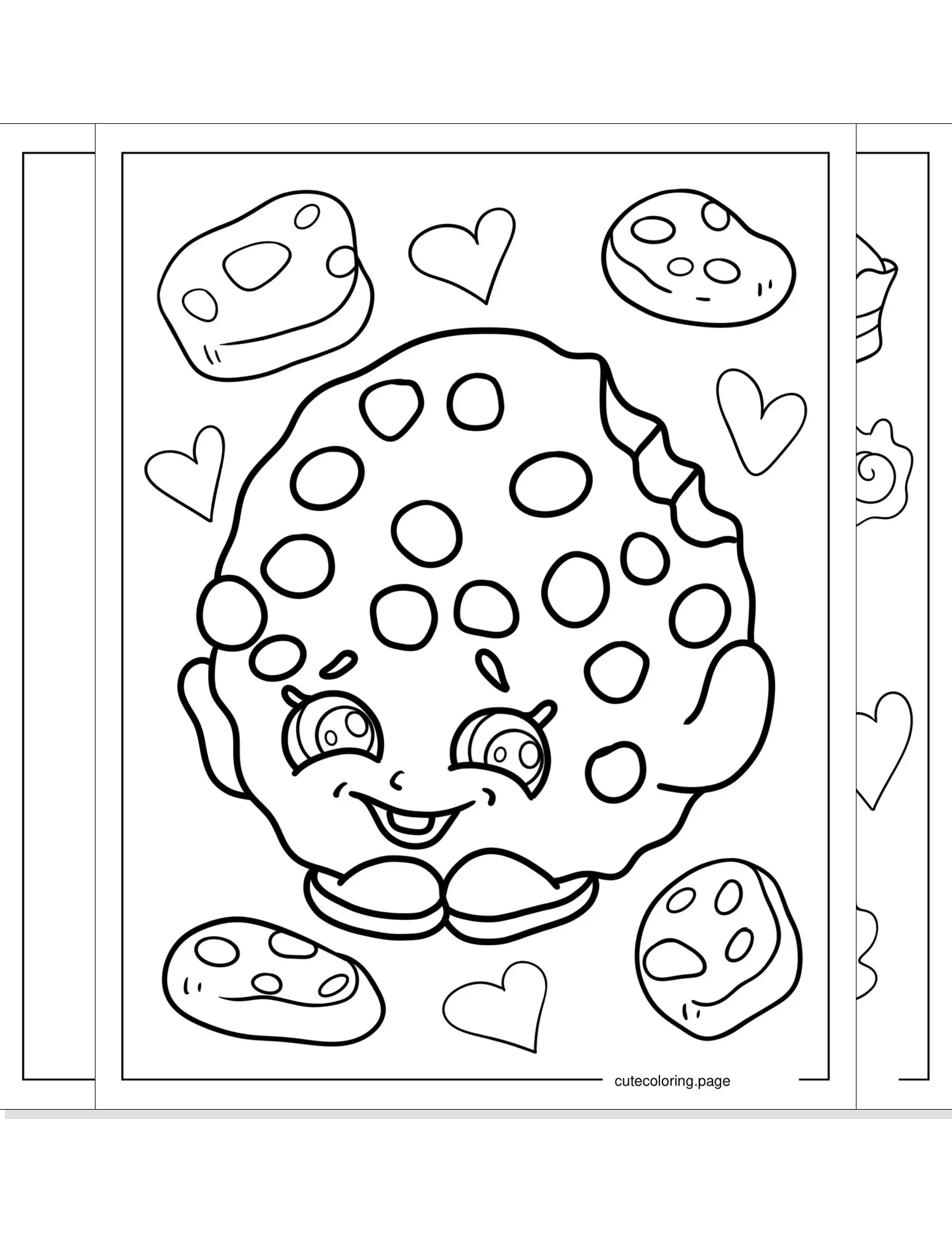 shopkins coloring pages