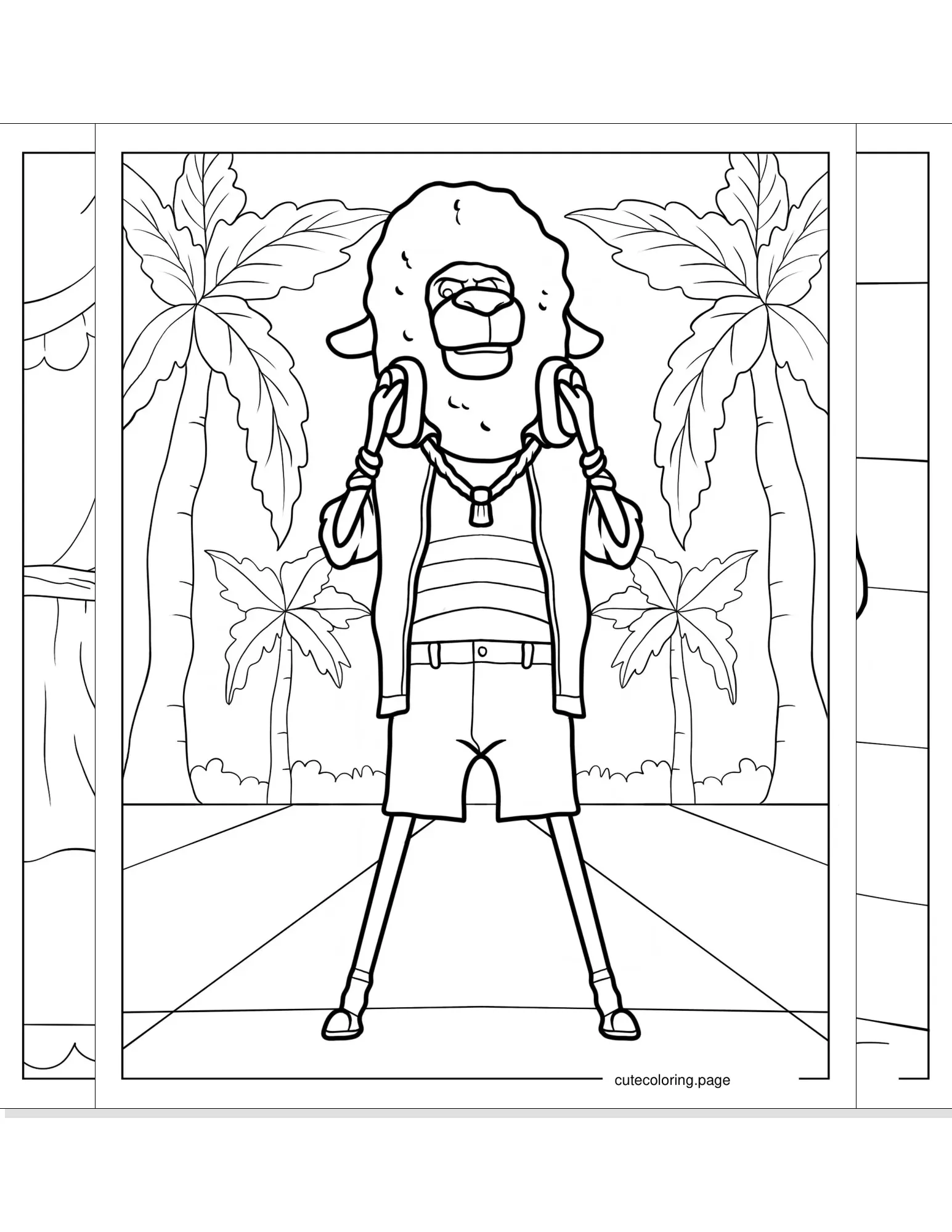 sing coloring pages