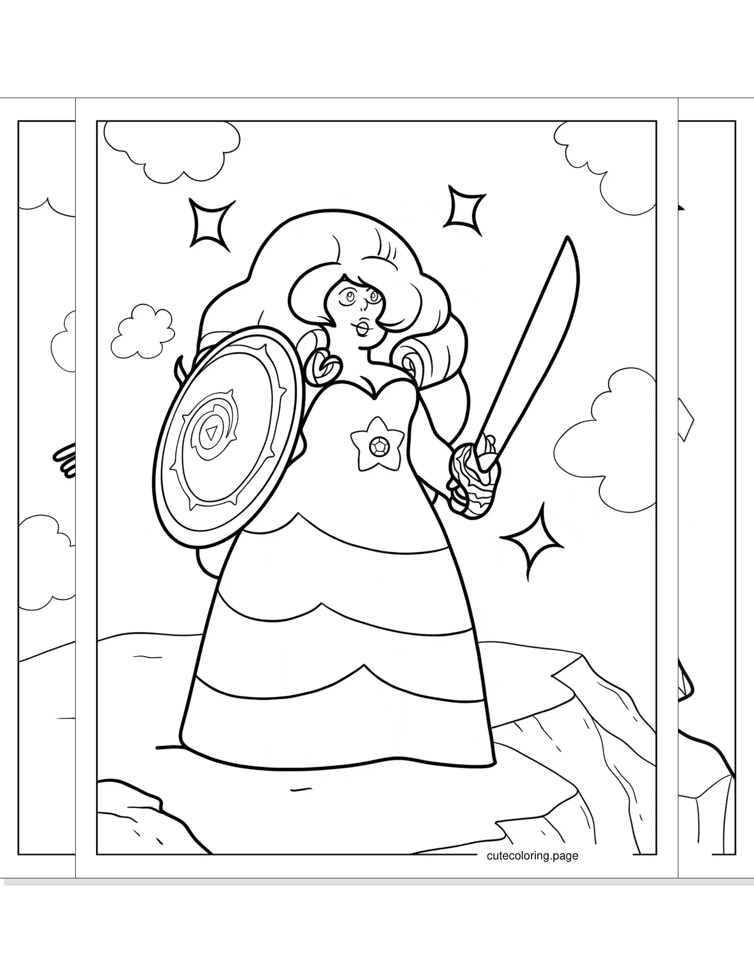 steven universe coloring pages