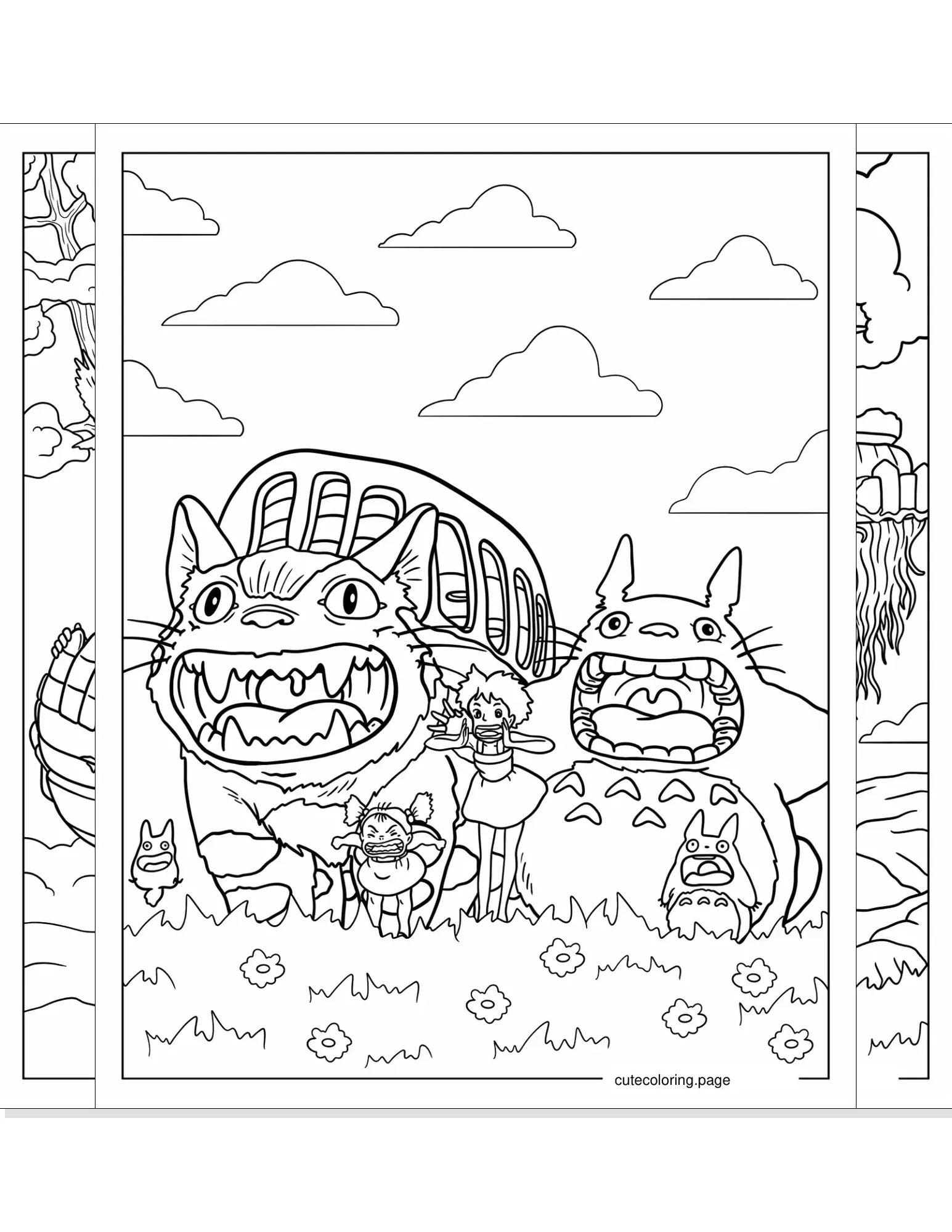 studio ghibli coloring pages