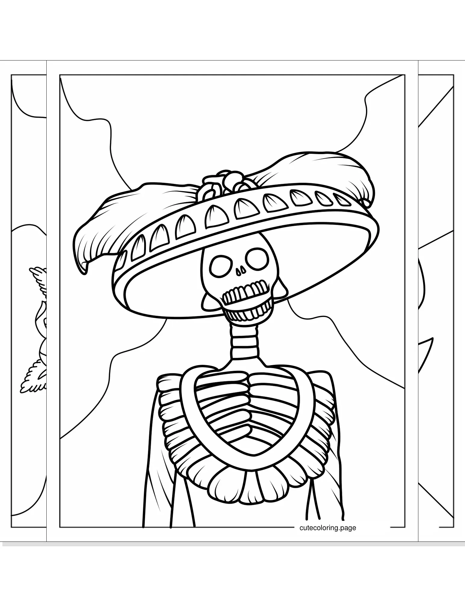 sugar skull coloring pages