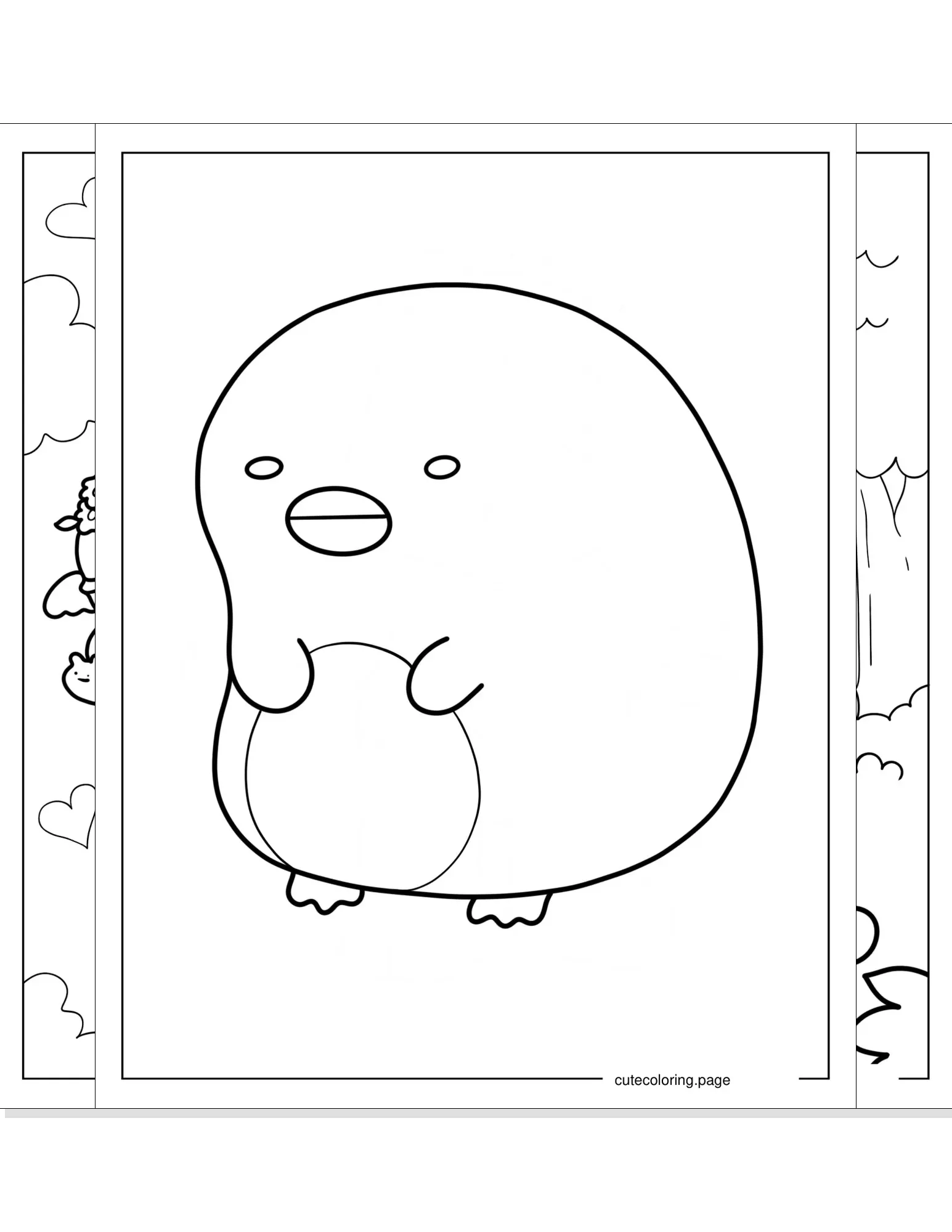 sumikko gurashi coloring pages