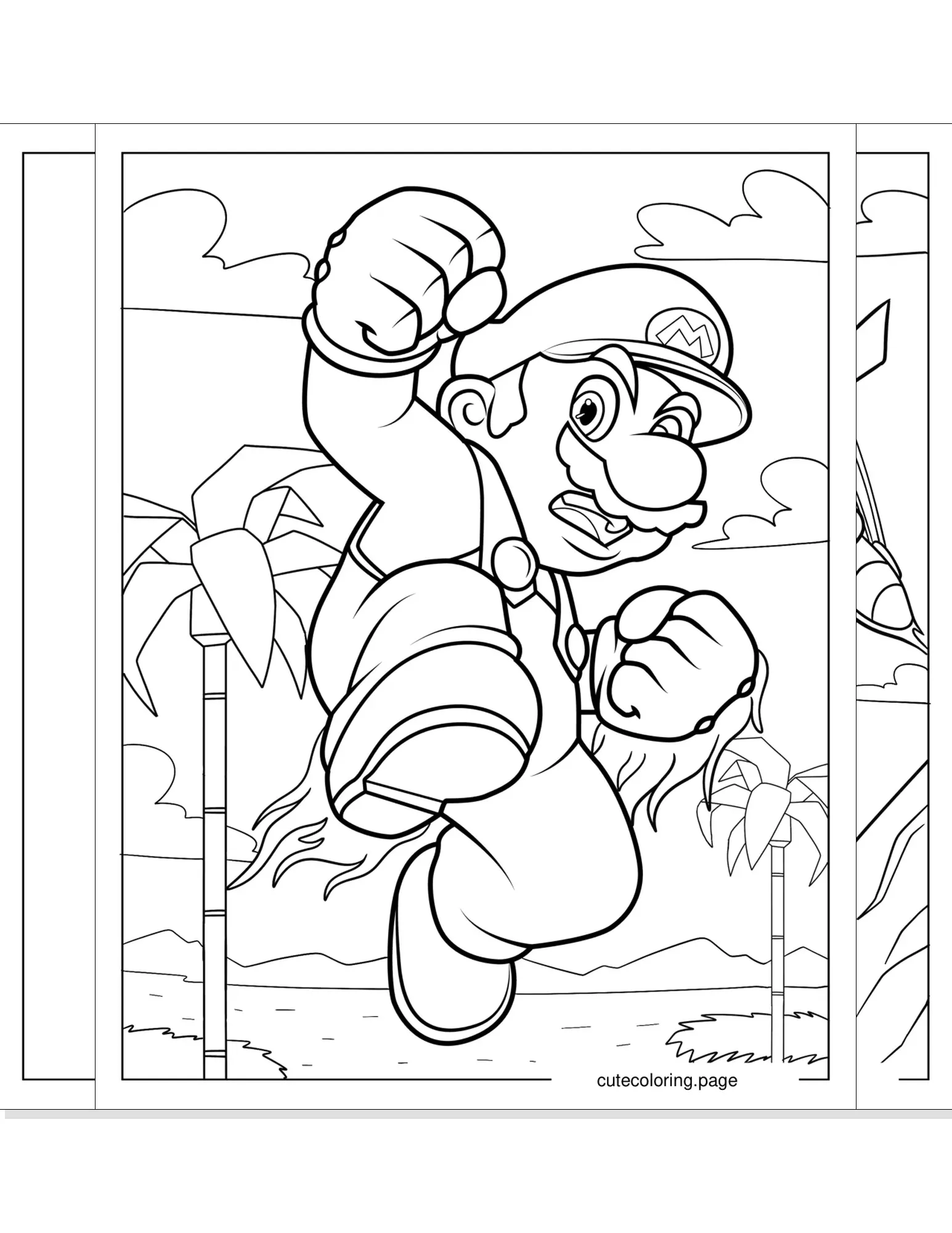 super smash bros coloring pages