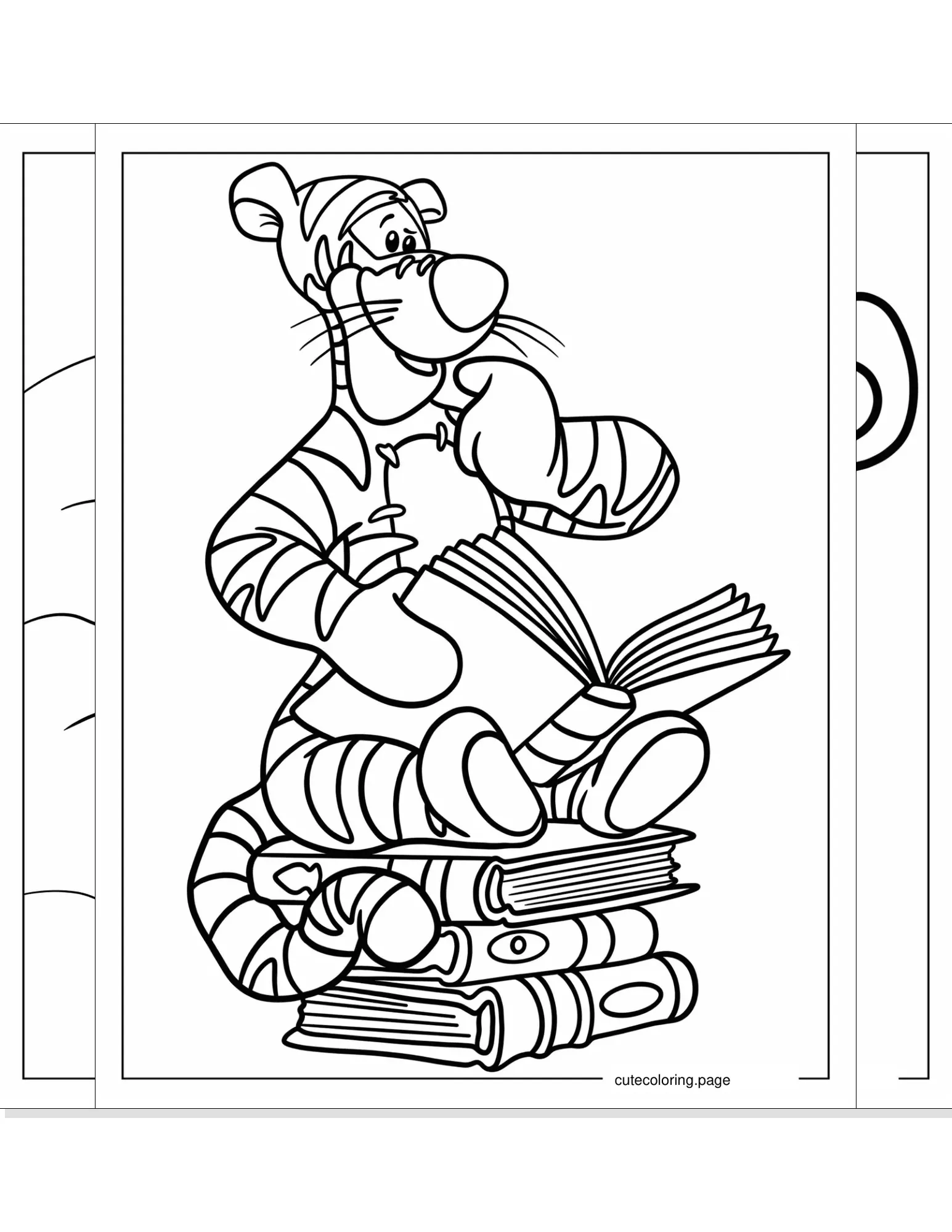 tigger coloring pages