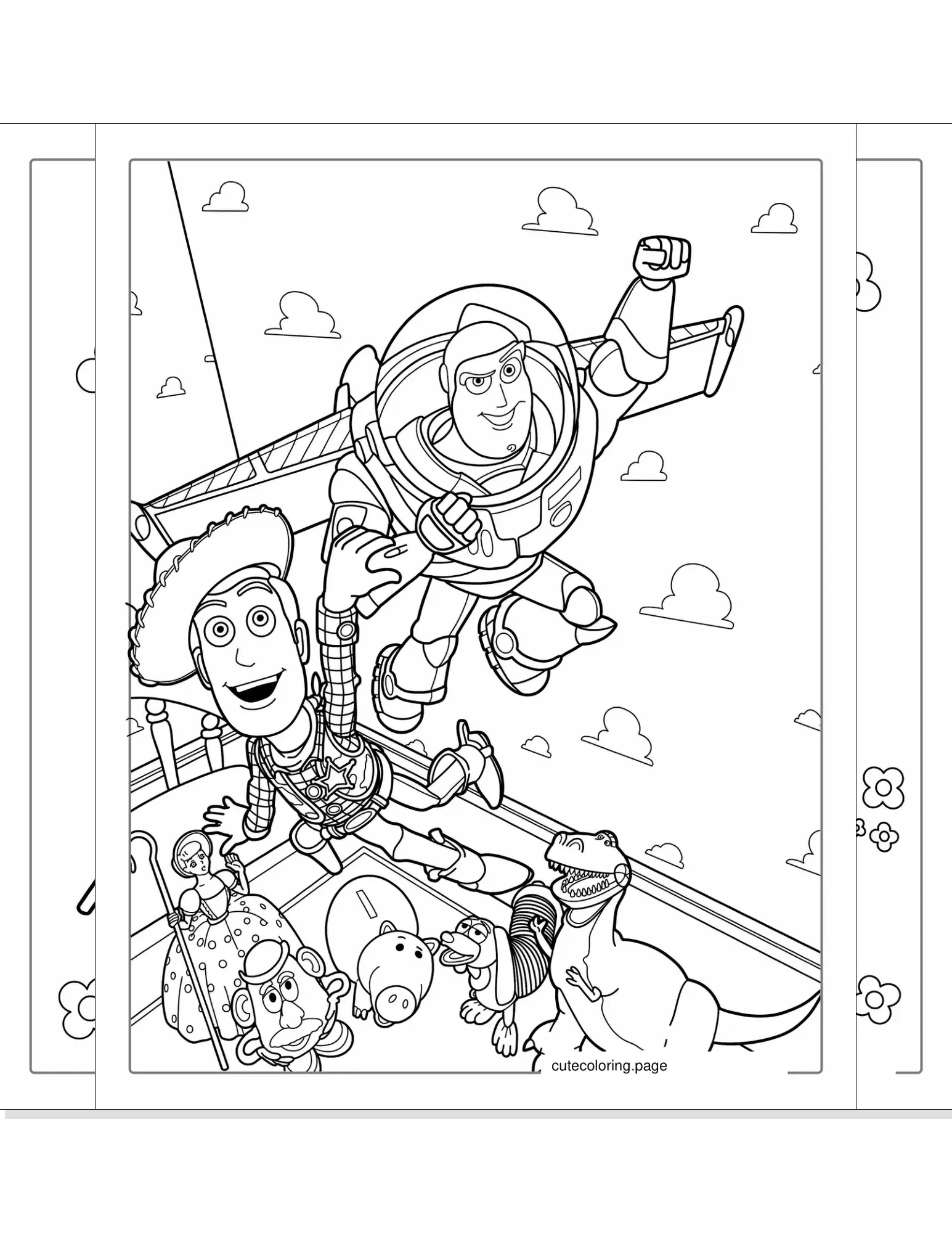 toy story coloring pages