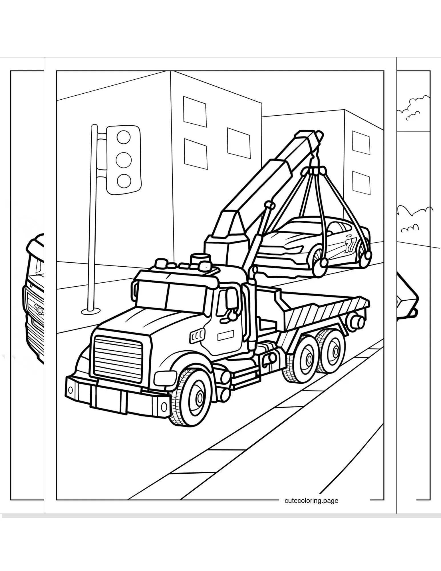 truck coloring pages