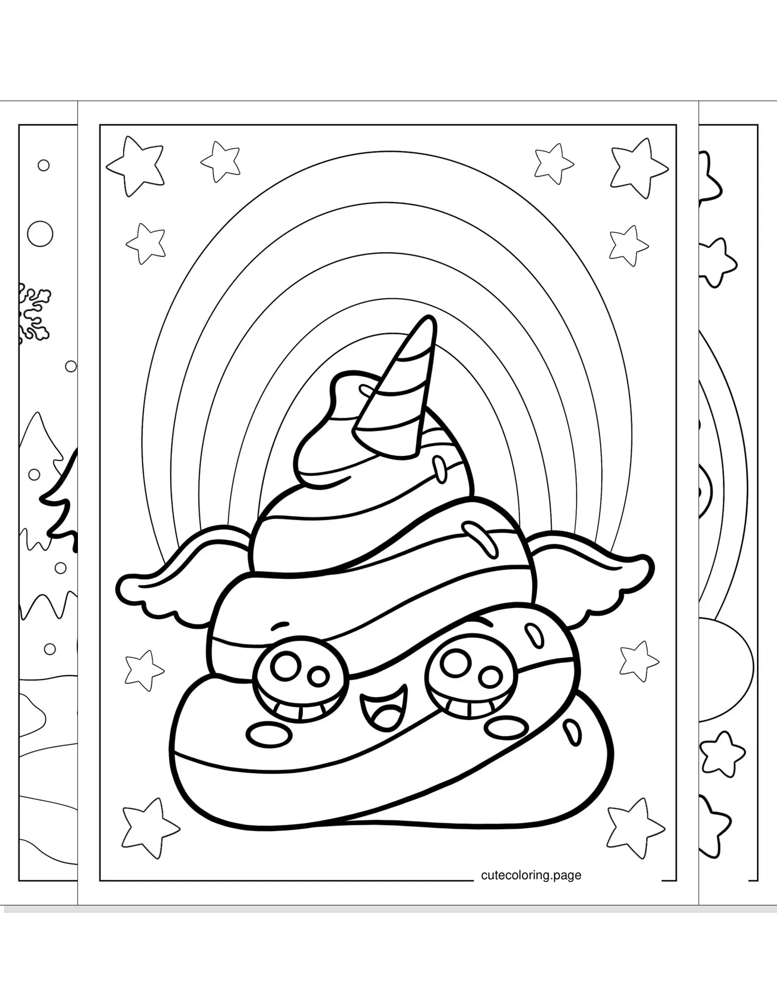 unicorn coloring pages