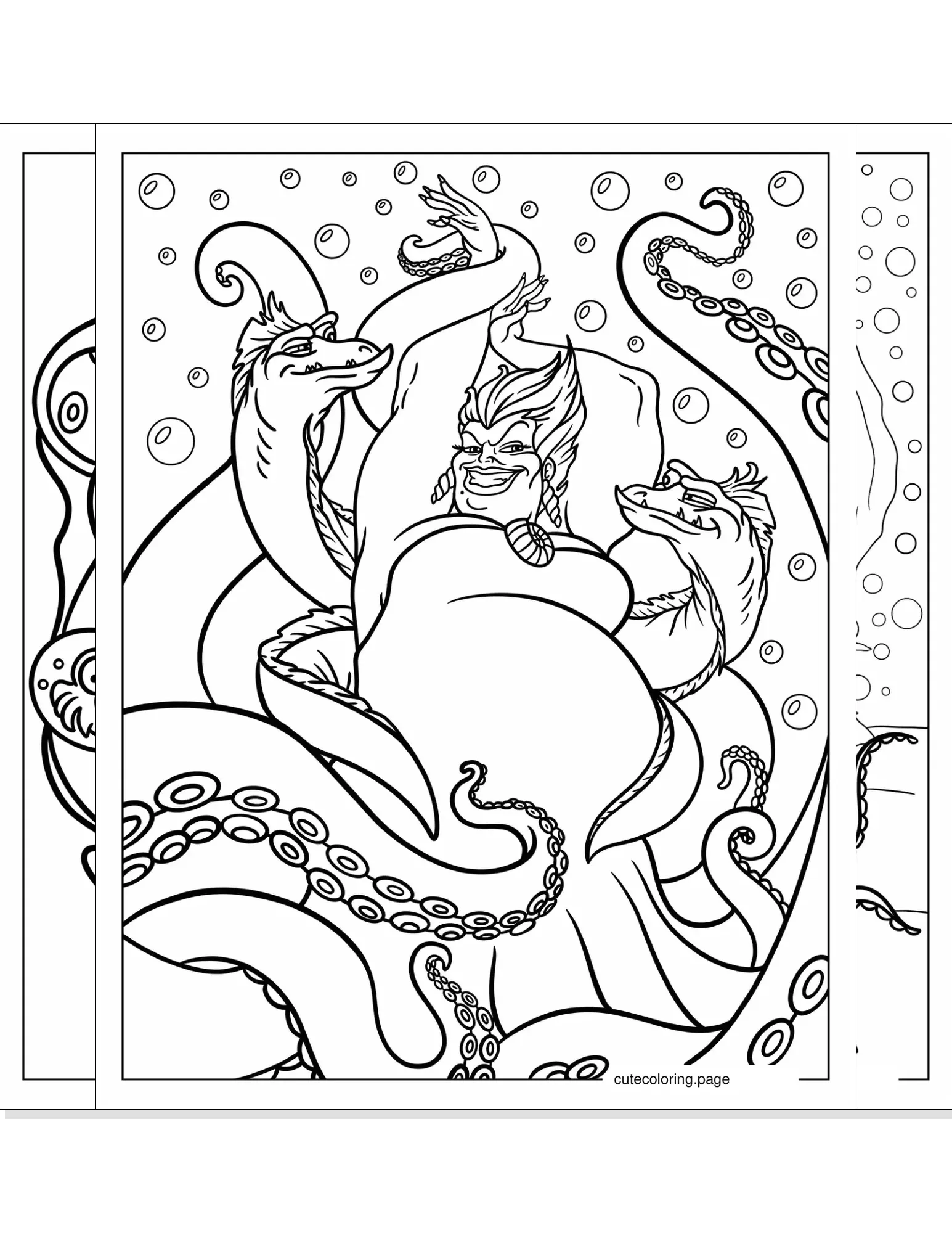 ursula coloring pages