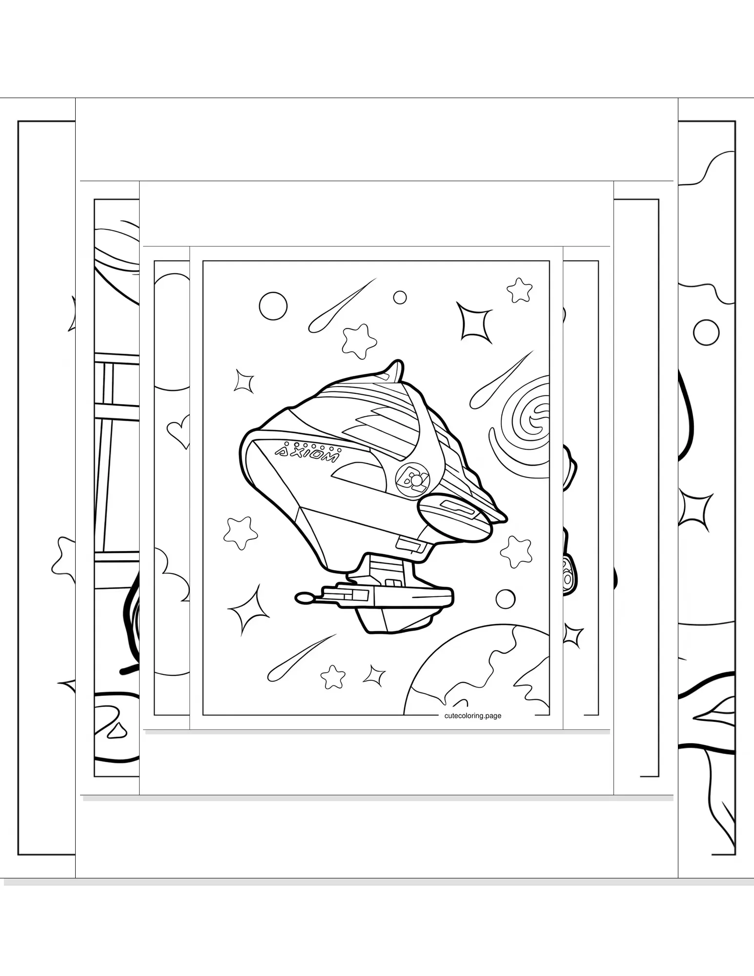 wall e coloring pages