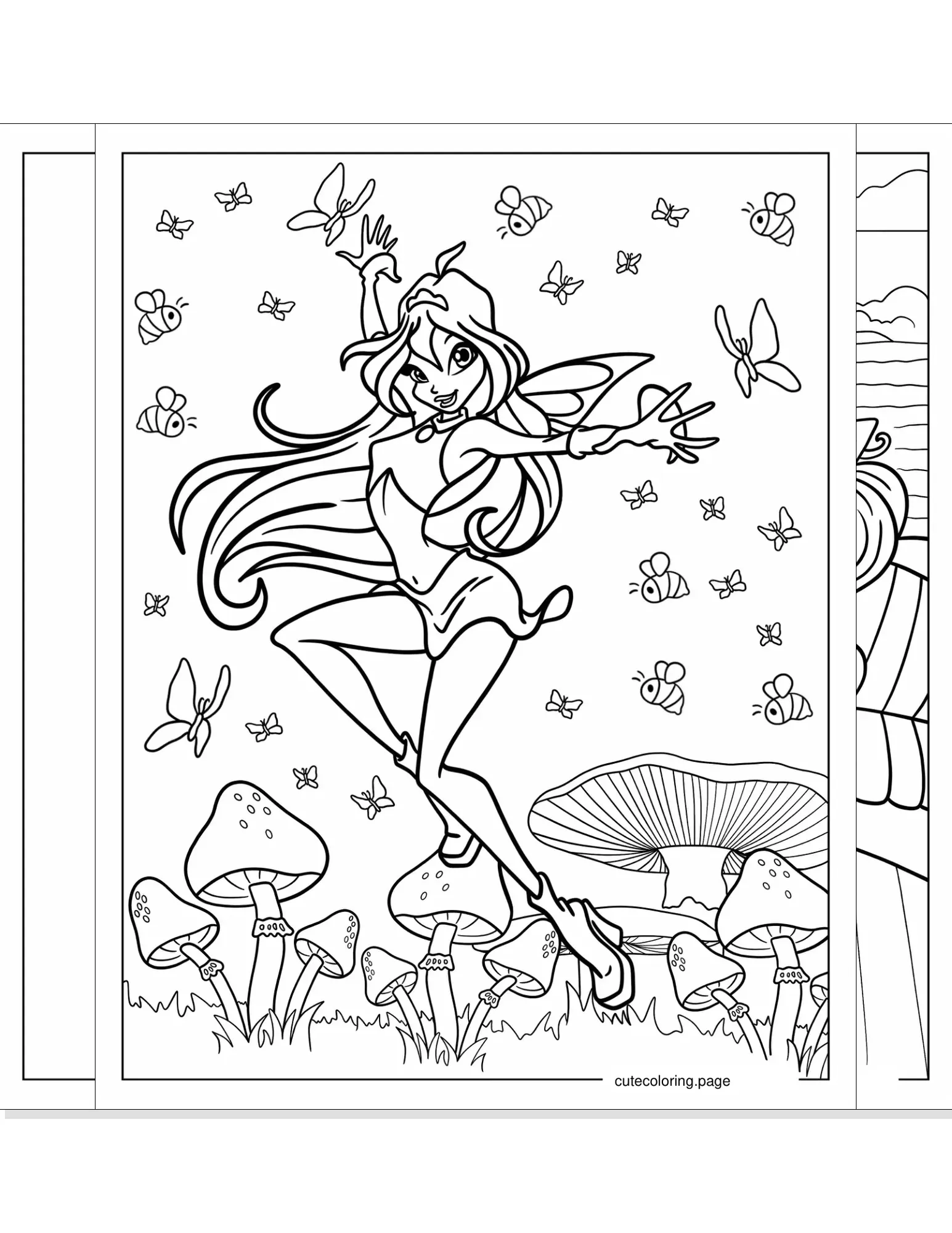 winx coloring pages