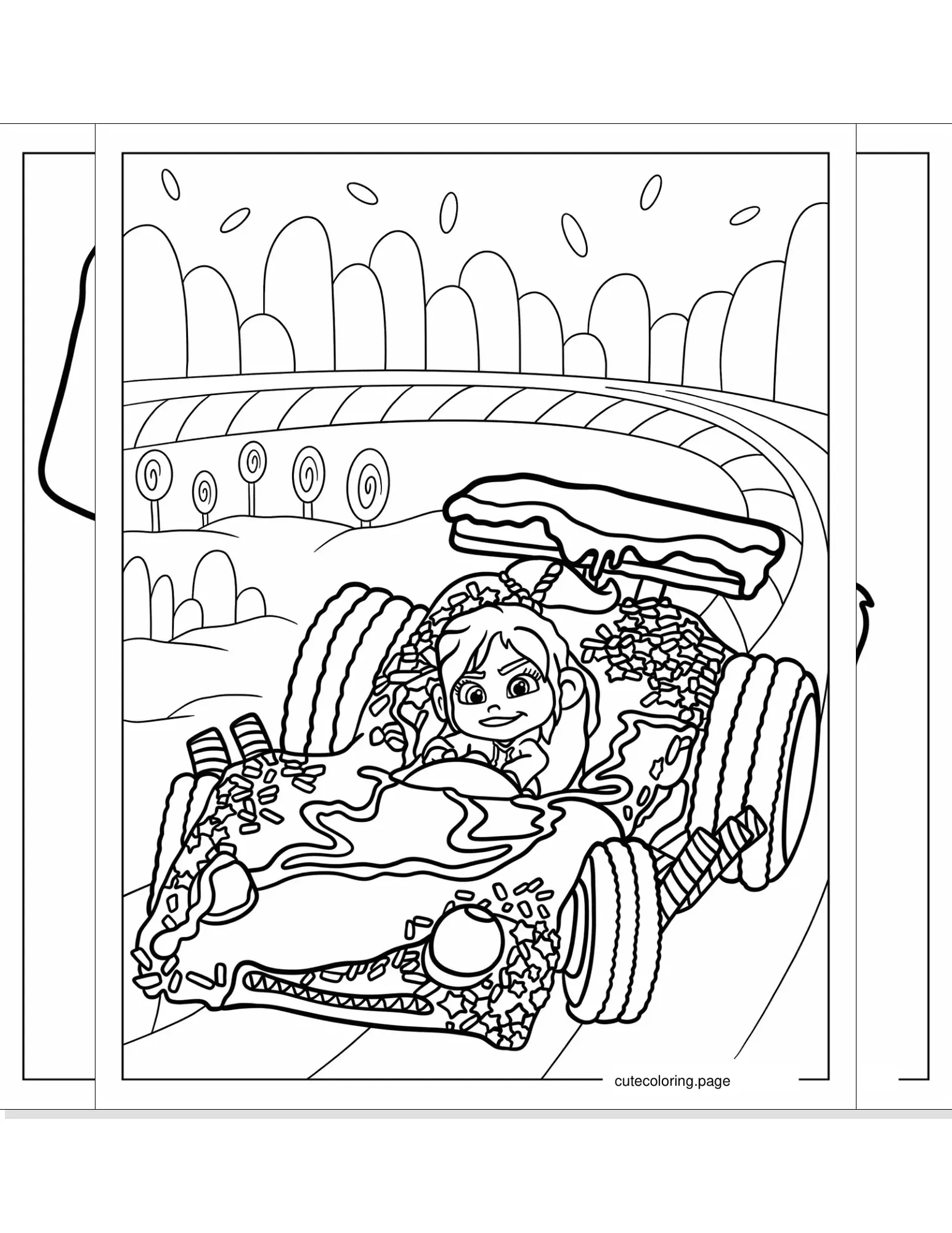 wreck it ralph coloring pages