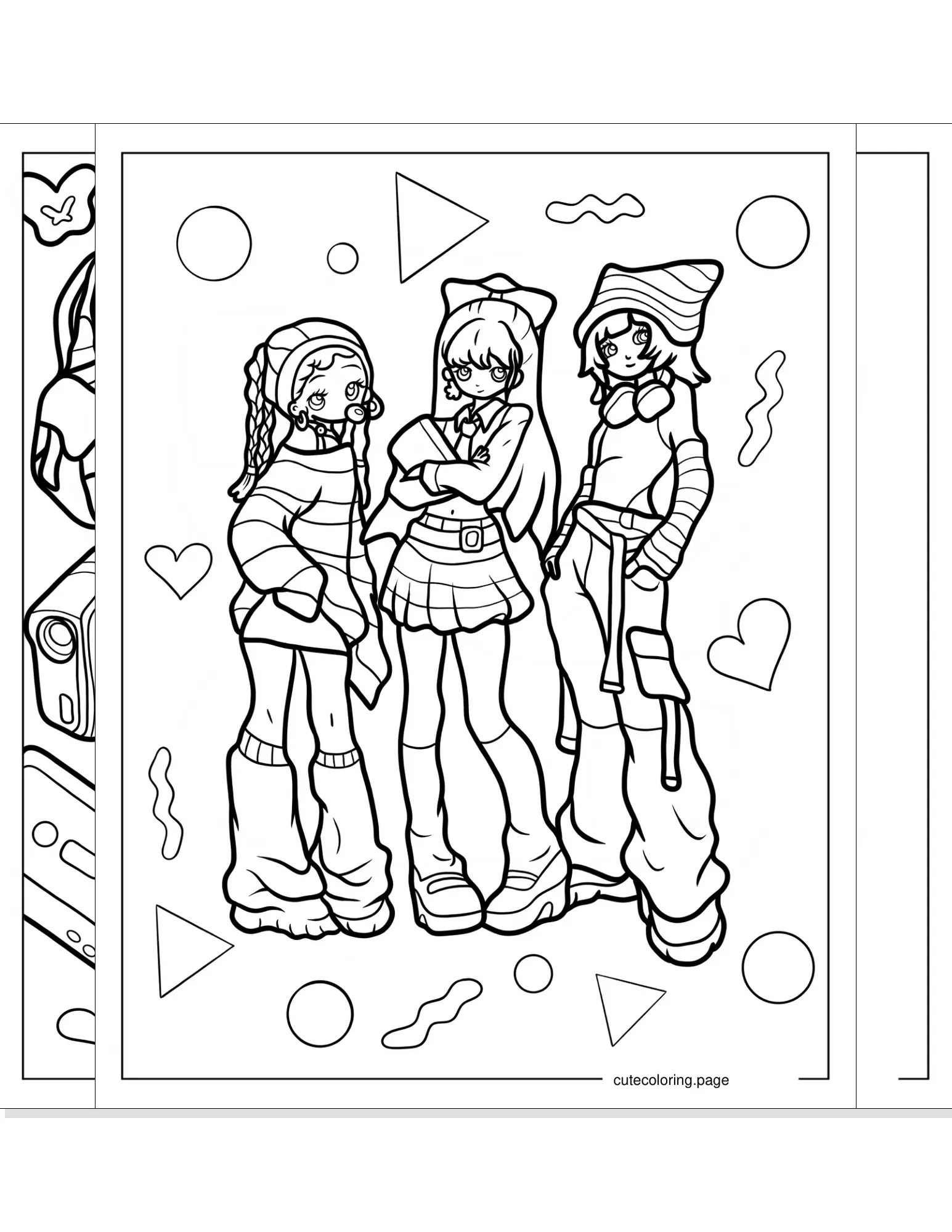 y2k coloring pages