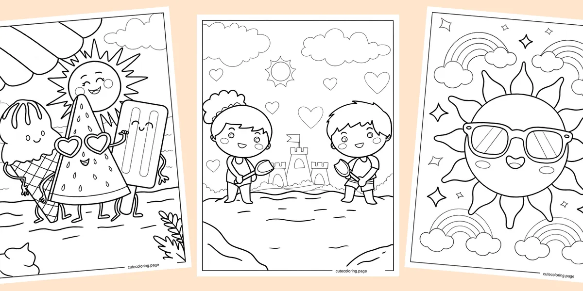 summer-coloring-pages